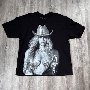 Beyonce T Shirt Size XXL Renaissance World Tour Cowboy Carter Official Merch